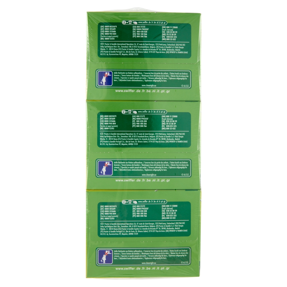 Swiffer Dry Panni Cattura Polvere per Scopa Swiffer - Ricarica 63 Panni
